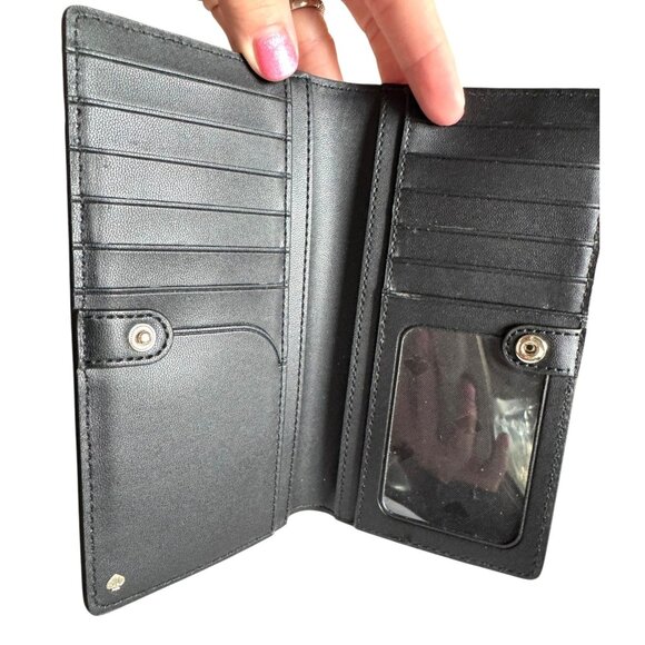 Kate Spade New York Black Leather Wallet - Picture 3 of 6